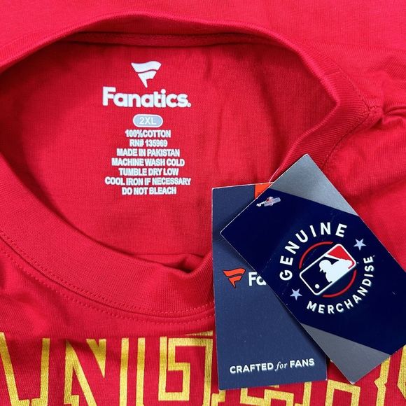 Fanatics x MLB Genuine Merchandise Texas Rangers Baseball Crew Neck - Size XXL - Picture 4 of 4